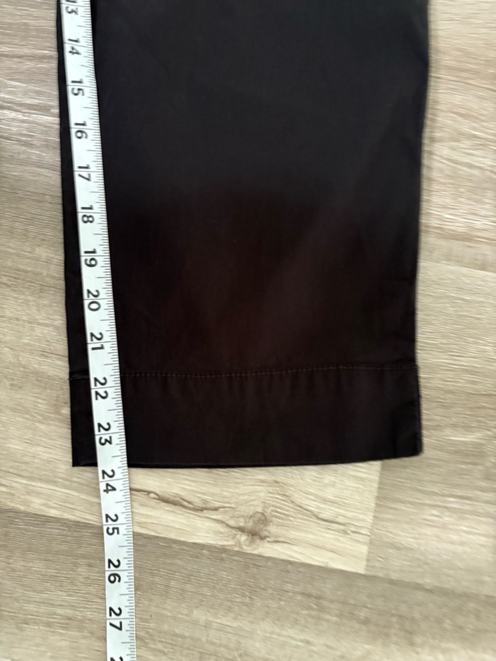 Chicos Black Stretch Casual Capri Pants - Picture 7 of 7